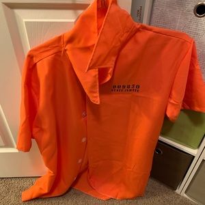 Inmate costume shirt